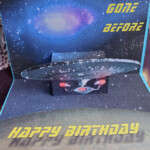 Star Trek Birthday Card Star Trek Greeting Card Enterprise Etsy UK