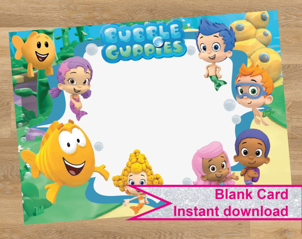 The 25 Best Ideas For Free Printable Bubble Guppies Birthday 