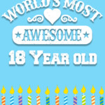 The Best 18th Birthday Cards free PRINTBIRTHDAY CARDS