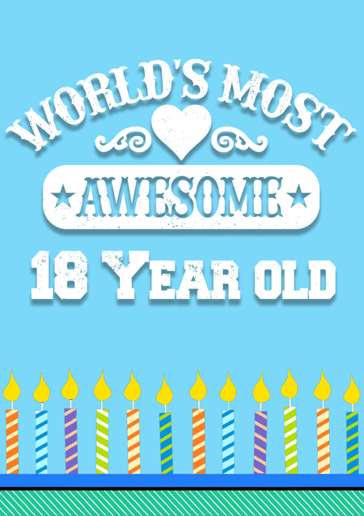 The Best 18th Birthday Cards free PRINTBIRTHDAY CARDS