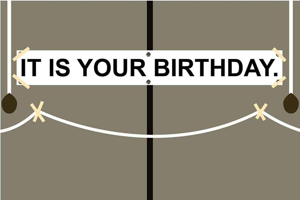 The Office It Is Your Birthday Banner Printable FreePrintableTM 