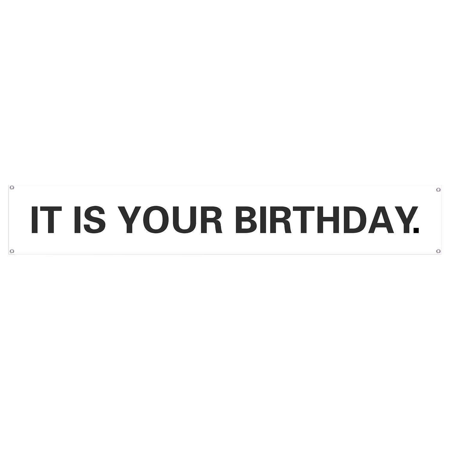 The Office It Is Your Birthday Banner Printable FreePrintableTM 