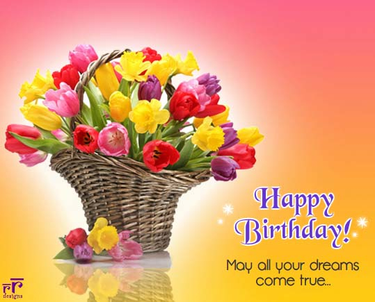 Wishes For You Free Happy Birthday ECards Greeting Cards 123 